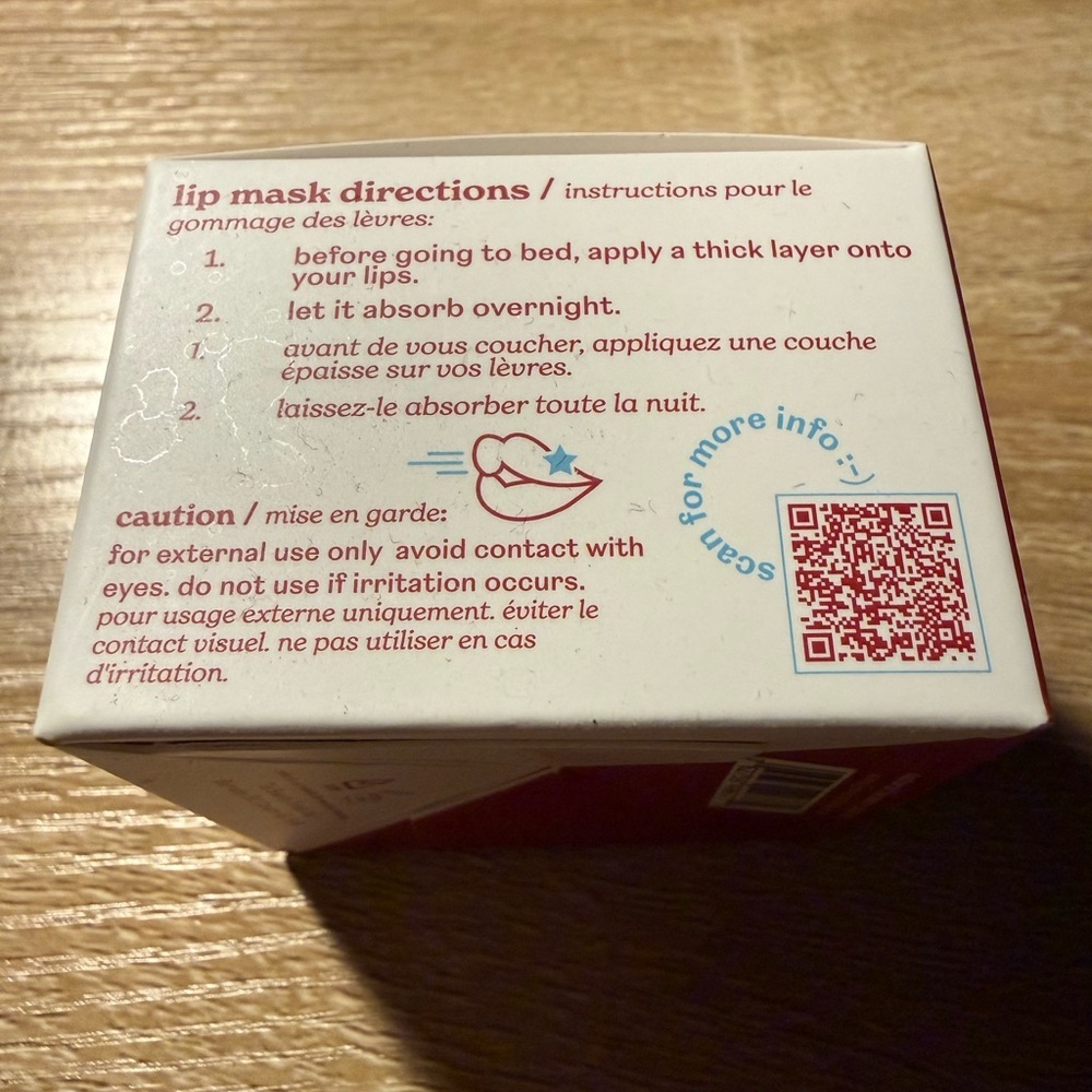 Jubel Naturals Vanilla Cherry Treatment Lip Mask - Picture 3 of 4